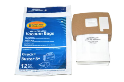 Oreck Buster B Vacuum Bags Micro Filtration By EnviroCare