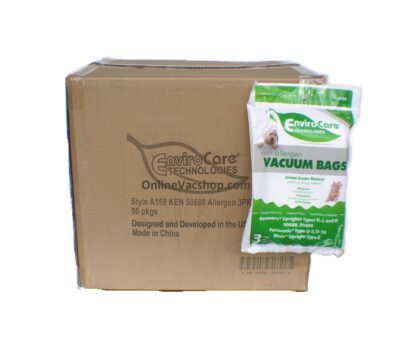 Kenmore 50688 Anti-Allergen Vacuum Bag 3 Pack Case of 50 Packages