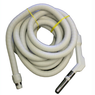 Central Vacuum Hose 35Ft Gray With Switch