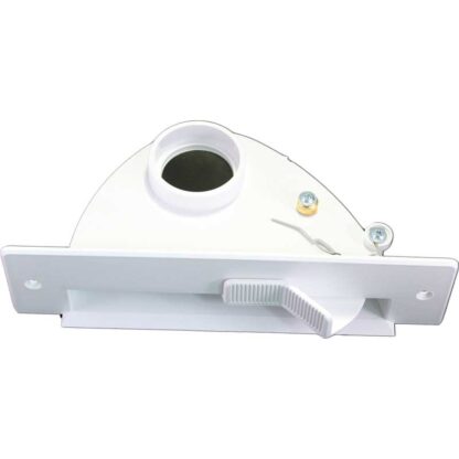Central vacuum vacpan without trim plate white
