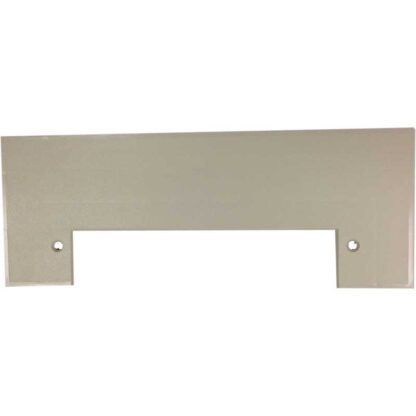 Central vacuum quicktrim face plate in almond