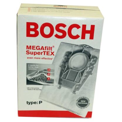 Bosch Type P MegaFilt Vacuum Bags 5 Pack 462586