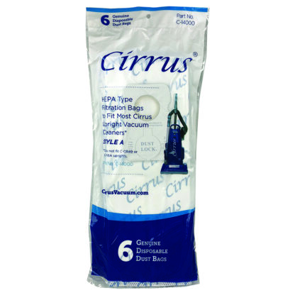 Cirrus Style A HEPA Vacuum Bags