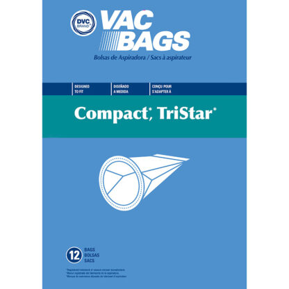 COMPACT TANK VACUUM BAGS 12PK