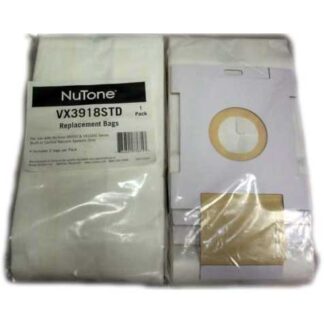 Nutone Central Vacuum Standard VX 8 Gallon Bags VX3918STD
