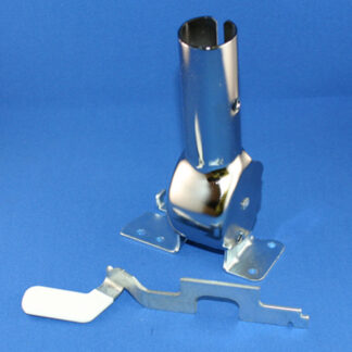 Eureka vacuum handle socket-with foot pedal chrome 54092-1