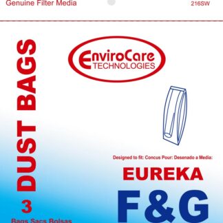 Eureka Style F&G Vacuum Bags 3 Pack By EnviroCare