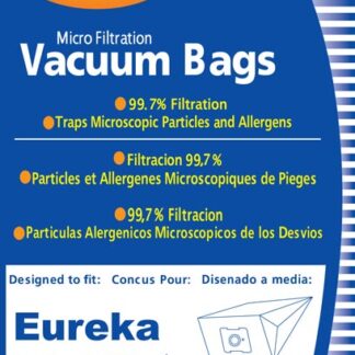 Eureka CN3 Vacuum Bags Micro Filtration By EnviroCare