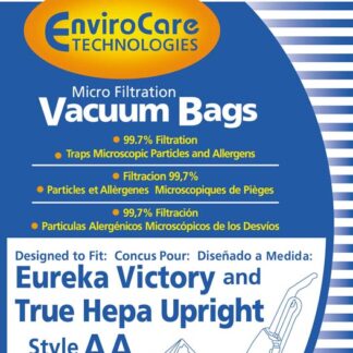 Eureka AA Vacuum Bags Micro Filtration