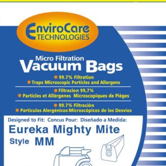 Eureka MM Vacuum Bags Micro Filtration By EnviroCare