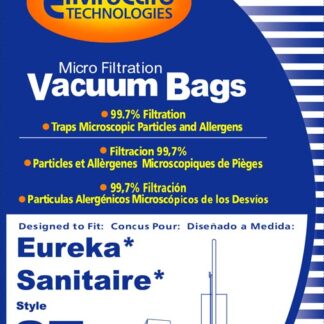 Sanitaire ST Micro Filtration Vacuum Bags 5 Pack by EnviroCare