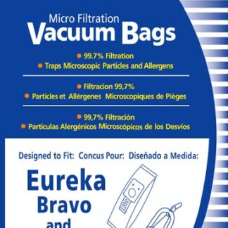 Eureka U Vacuum Bags Micro Filtration By EnviroCare