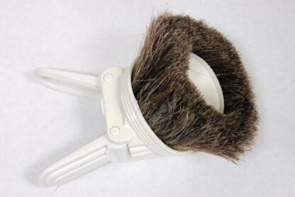 Vacuum Combination Dust and Upholstery Brush with Horse Hair White