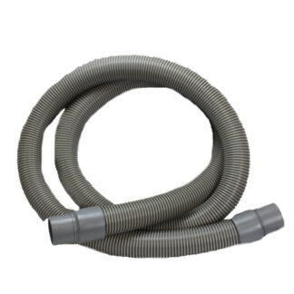 Hose-10ft 2 Inch Dia Crushproof With Cuffs Gray