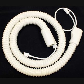 Hose-6ft Elec Wire Reinforced With Pigtails Whi