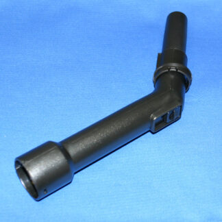 Wand End-1 1/4 Inch All Plastic Black With Reducer