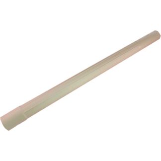 Wand-Straight Plastic Friction Fit Light Gray