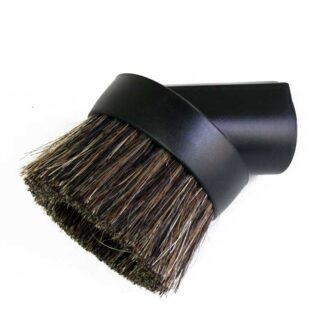 Dust Brush-Heavy Horse Hair Blend Bristles Black