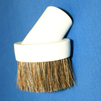 Vacuum Cleaner Dust Brush with Horse Hair White