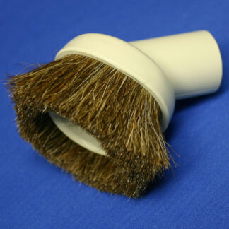 Dust Brush-1 1/4 Inch Gray Horse Hair Soft Rubber