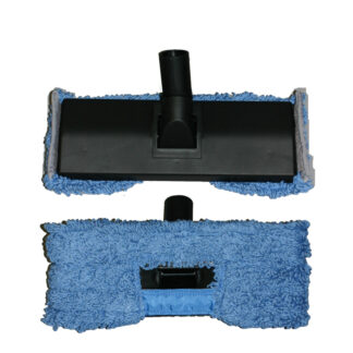 Mop-Tool Dust Pickup With Blue Cotton Floor Black