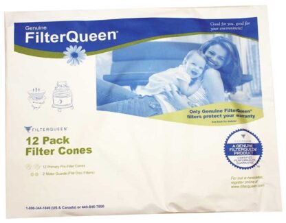 Filter Queen Primary Pre-Filter Cones 12 Pack 5404012000