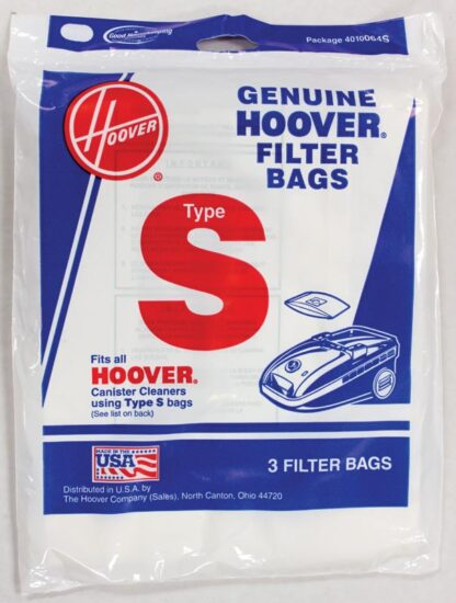 Hoover vacuum part paper bag