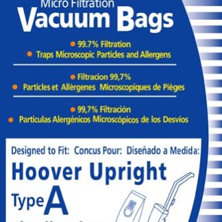 Hoover A Micro Filtration 9 Pack Vacuum Bags By EnviroCare