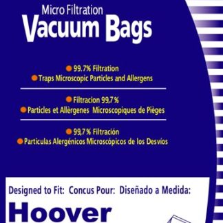 Hoover SR Micro Filtration Vacuum Bags By EnviroCare