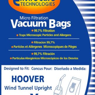 Hoover Y Micro Filtration Vacuum Bags By EnviroCare