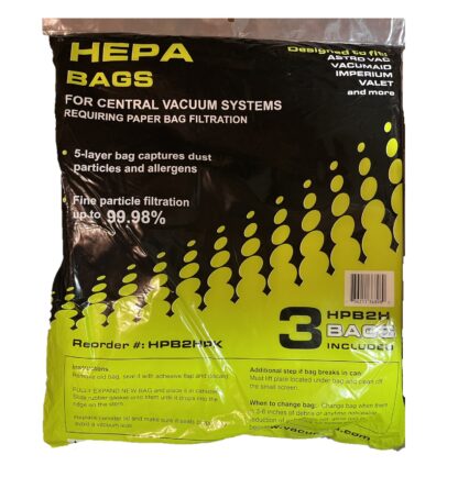 Vacumaid HEPA Vacuum Bags HPB2HPK