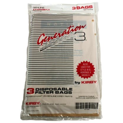 Kirby Generation 3 Style 3 Vacuum Bags 197289S