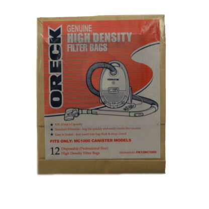 Oreck Canister Quest Mc1000 Vacuum Bags 12pk