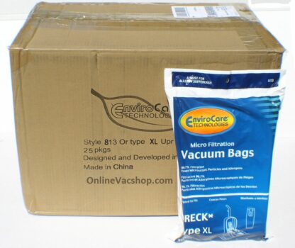 Oreck XL Vacuum Bags Case