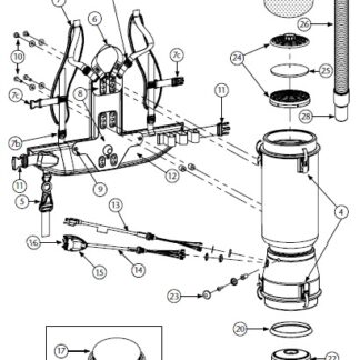 Proteam Linevacer Parts Diagram