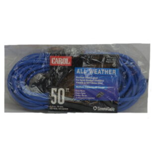 Pro-Team 50 Foot Pro Extension Cord Blue 101680