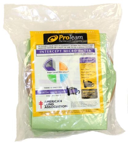 ProTeam ProClean Micro Filters Vacuum Bags 10QT 104544