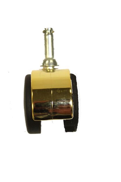 Rainbow D3 Twin Wheel Caster Gold And Brown R2812