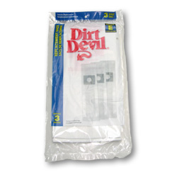 Royal Vacuum Paper Bag-Type E Dirt Devil Broom 3pk 3070147001