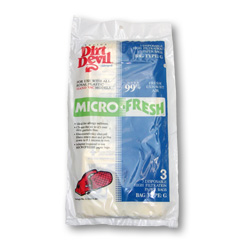 Royal Vacuum Paper Bag-Dirt Devil Hand Vac Micro Fresh 3pk 3103075001