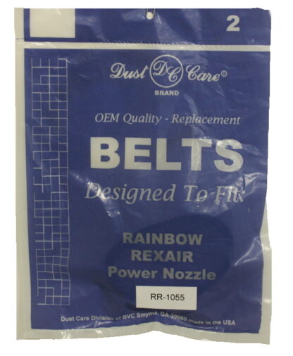 Rainbow Replacement Power Nozzle Belts 2 Pk