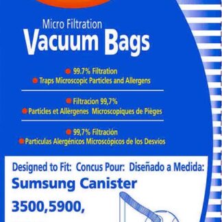 Samsung VP95 1300 Micro Filtration Vacuum Bags By EnviroCare