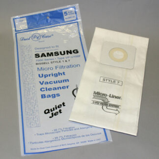 Samsung Canister Quiet Jet Series 5000 and 7000 Vacuum Bags