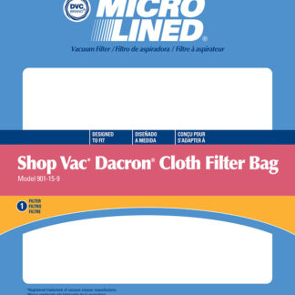 ShopVac Type EE Dacron Vacuum Bag
