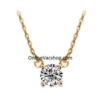 Fashion Jewelry 18K Gold Plated 4 Claw Zircon Pendent Necklace|Proteam ProVac BP - AviationVac