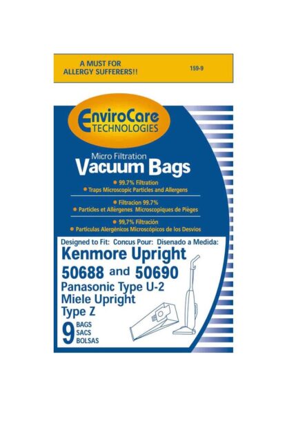 Kenmore Type U Vacuum Bags