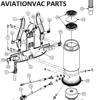 ProTeam Aviationvac Parts Diagram
