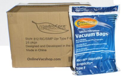 Simplicity F Vacuum Bags Case Bulk