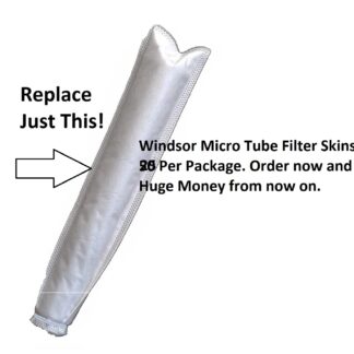 Windsor Sensor Micro Tube Filter 5301ER Skins with Wire Ties 25 Pack