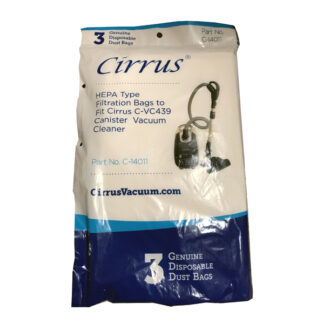 Cirrus VC439 Canister HEPA Vacuum Bags